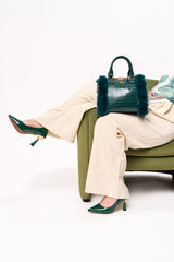 Verdant Muse Mini Boston Bag