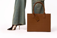 Monarch Mocha Tote Bag