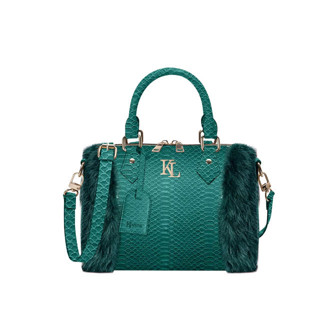 Verdant Muse Mini Boston Bag