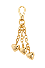 Golden Hour Hearts Purse Charm