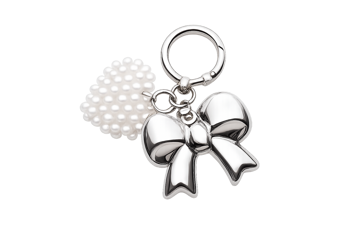 Tiny Luxe Bow Purse Charm